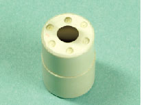 Plastic bearing shaft: Circularity of 0.002; External diameter tolerance range of 0.008